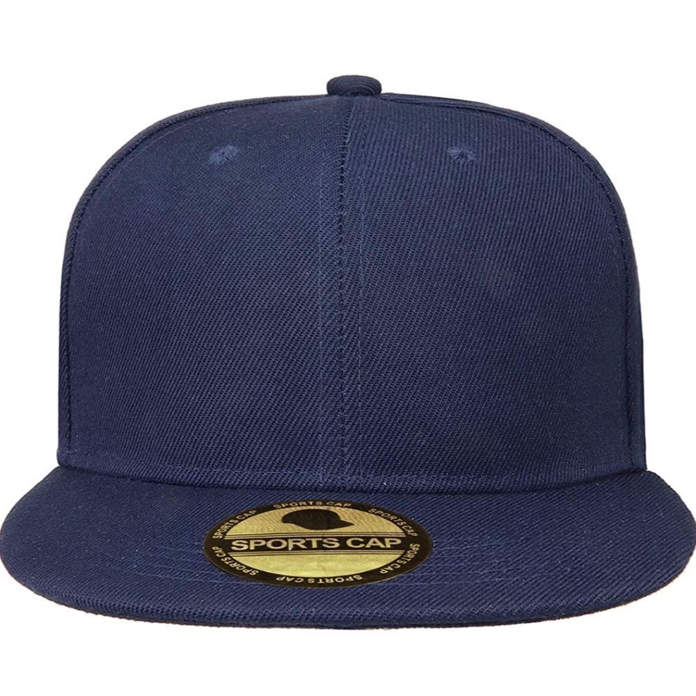 New Gelante Plain Blank Flat Brim Adjustable Snapback Baseball Caps
